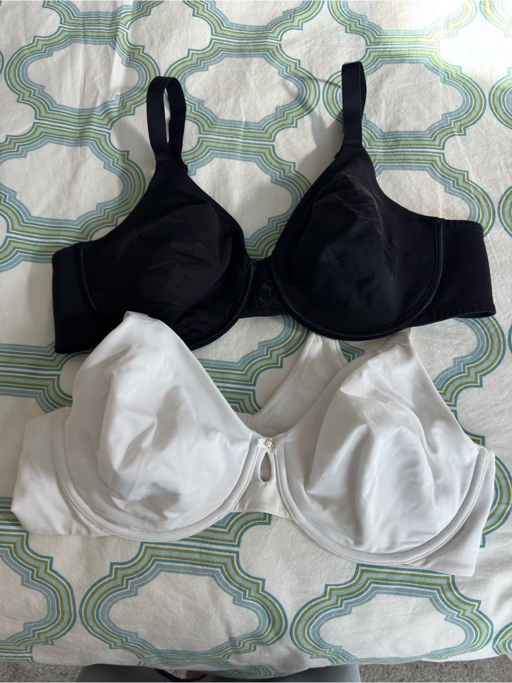 Vanity Fair 2 Black and White Full Coverage Bras
42C
